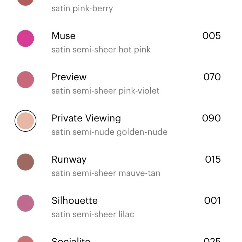 Revlon Color Stay Ultimate Suede Lipstick Private Viewing Nude Satin 090 - Picture 5 of 5